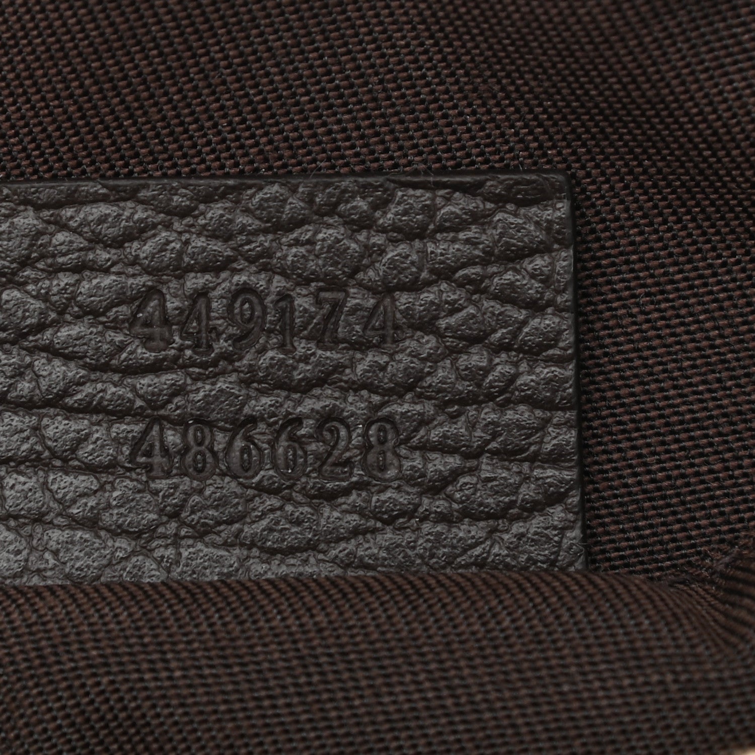 Gucci Monogram Belt Bag Dark Brown 7 of 10