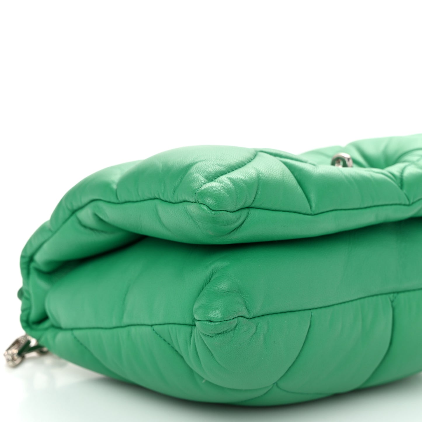 Nappa Pillow Quilted Little Softie Bag Lawn Green