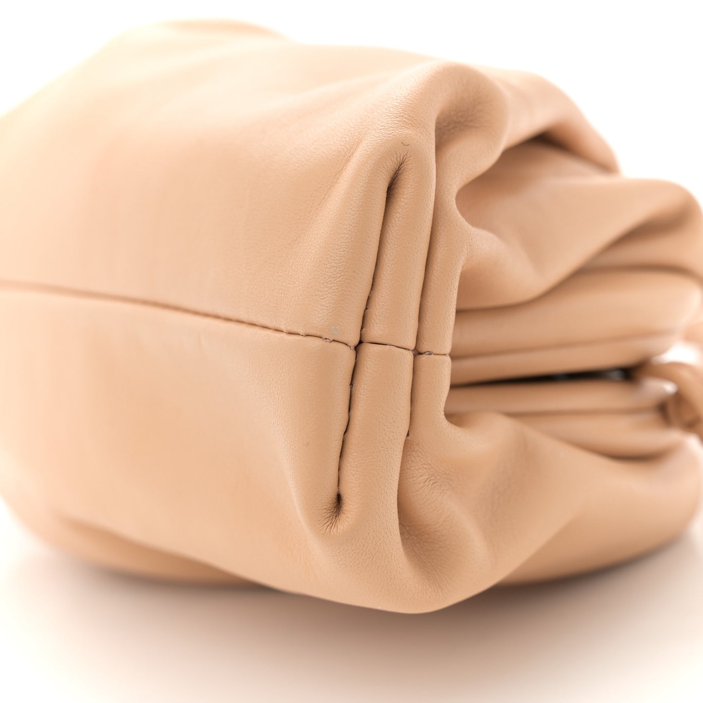 Butter Calfskin The Mini Pouch Cammello