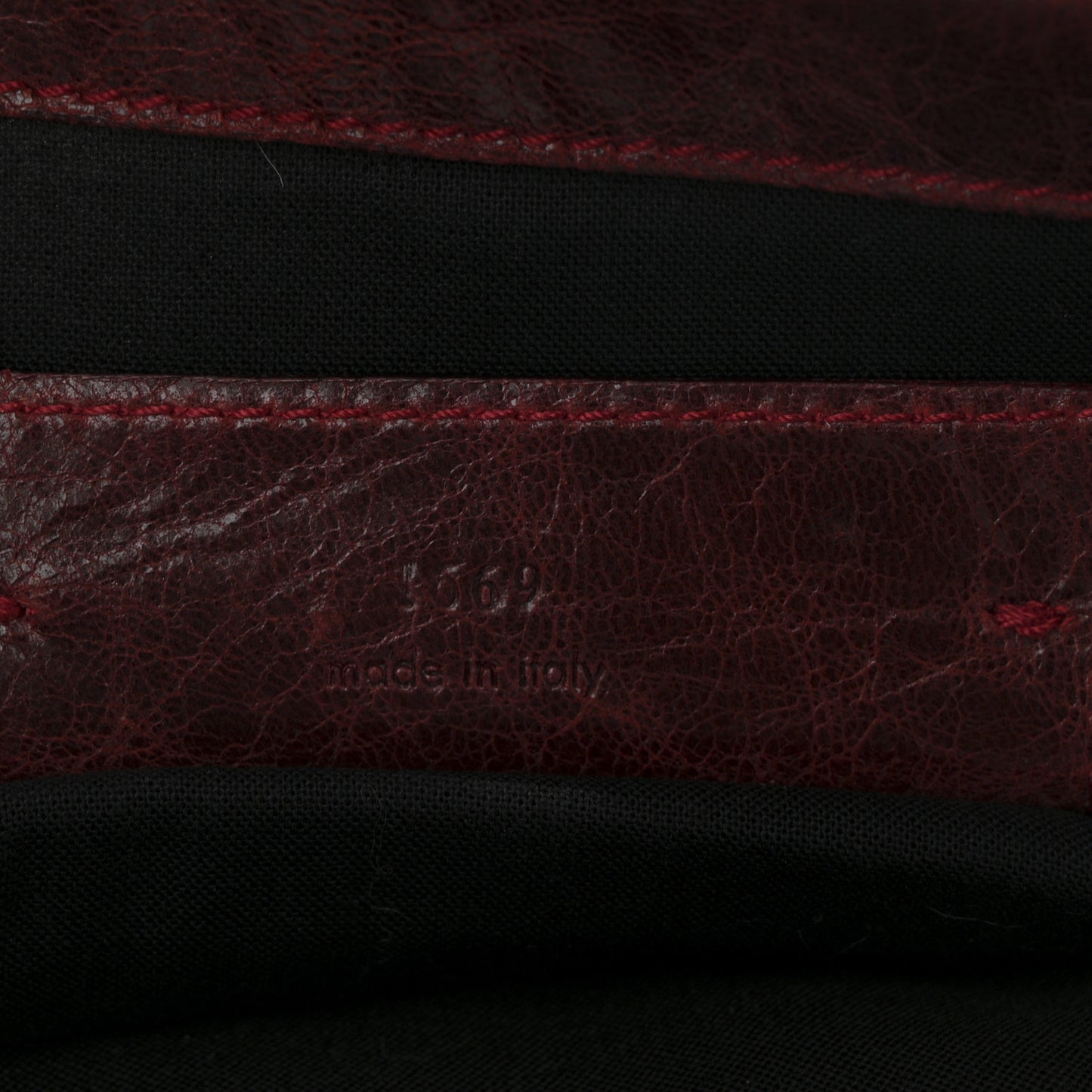 Agneau Classic Hardware Work Rouge Cerise