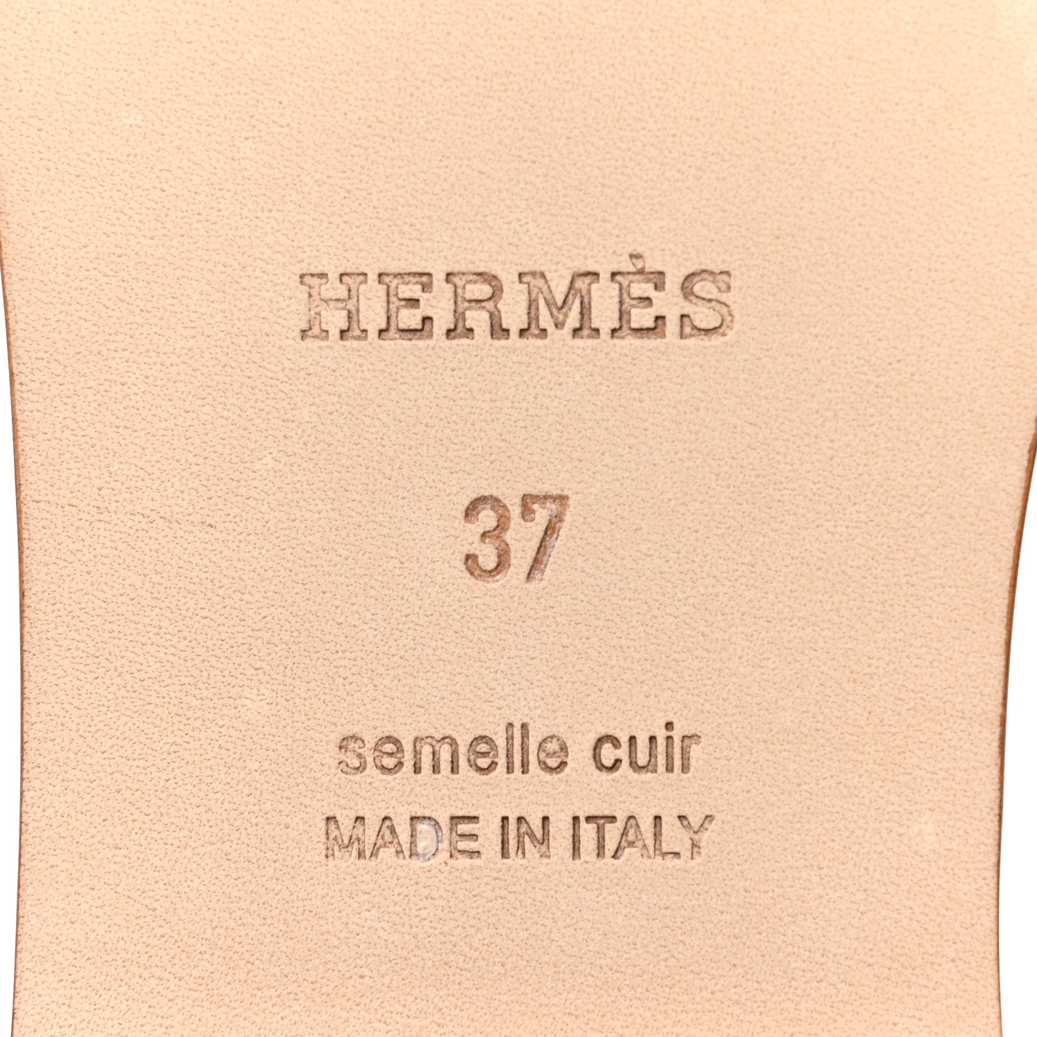 Hermes Calfskin Denim Oran Sandals 37 Bleu Brut Gold 8 of 10