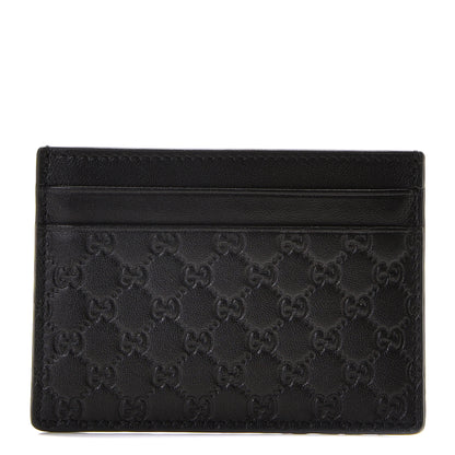 Gucci Microguccissima Card Holder Black 1 of 6
