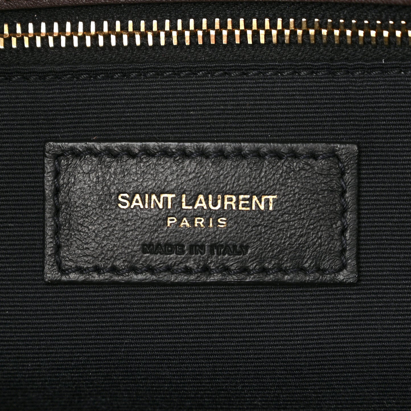 SAINT LAURENT Raffia Calfskin Monogram Medium Niki Chain Satchel Natural