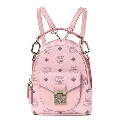 MCM Visetos X-Mini Patricia Backpack Powder Pink 1 of 10