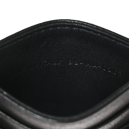 Christian Dior Supple Calfskin Cannage Caro Freesia Card Holder Black 7 of 9
