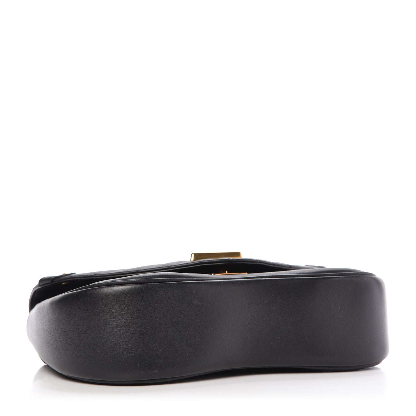 Calfskin Love Lock New Wave Chain MM Black