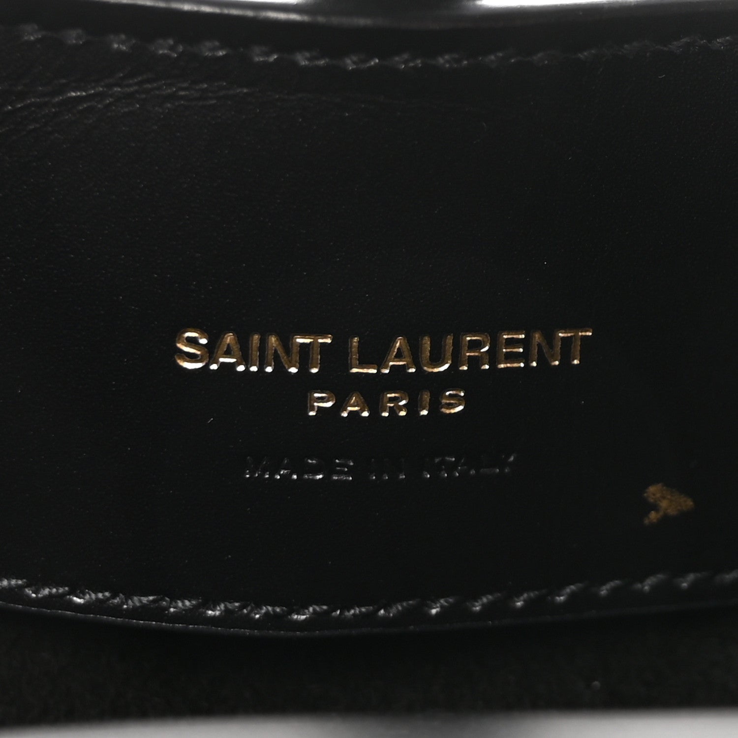 Saint Laurent Shiny Calfskin Le 37 Mini Bucket Bag Black 6 of 9