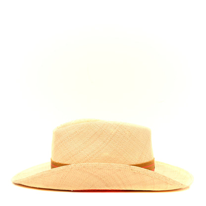 Hermes Straw Panama Hat 58 Natural 1 of 7