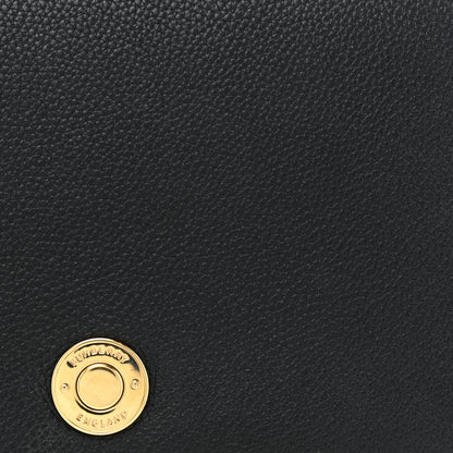 Burberry Grainy Calfskin Vintage Check Note Crossbody Bag Black 7 of 10