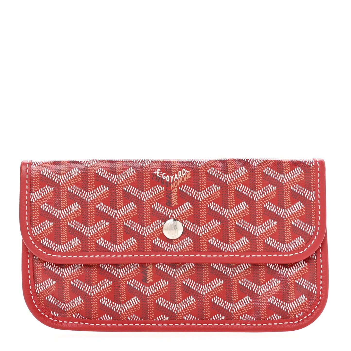Goyardine Pouch Red
