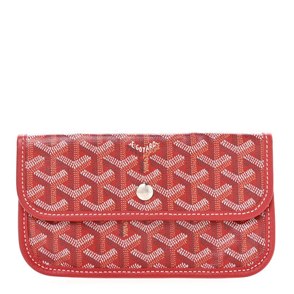 Goyard Goyardine Pouch Red 1 of 6