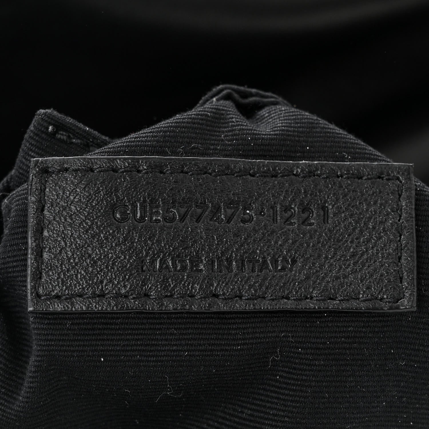 Saint Laurent Lambskin Quilted Medium Loulou Puffer Monogram Chain Satchel Black 7 of 10