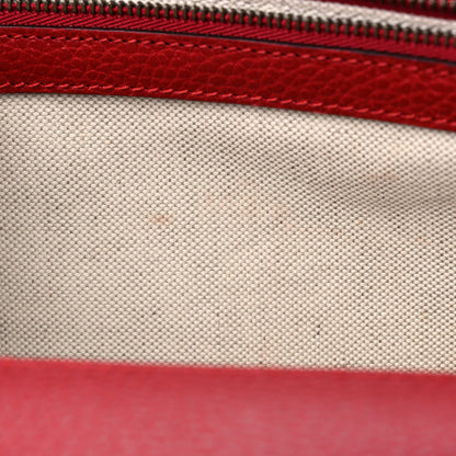 Gucci Dollar Calfskin Swarovski Crystal Small Dionysus Shoulder Bag Hibiscus Red 11 of 14