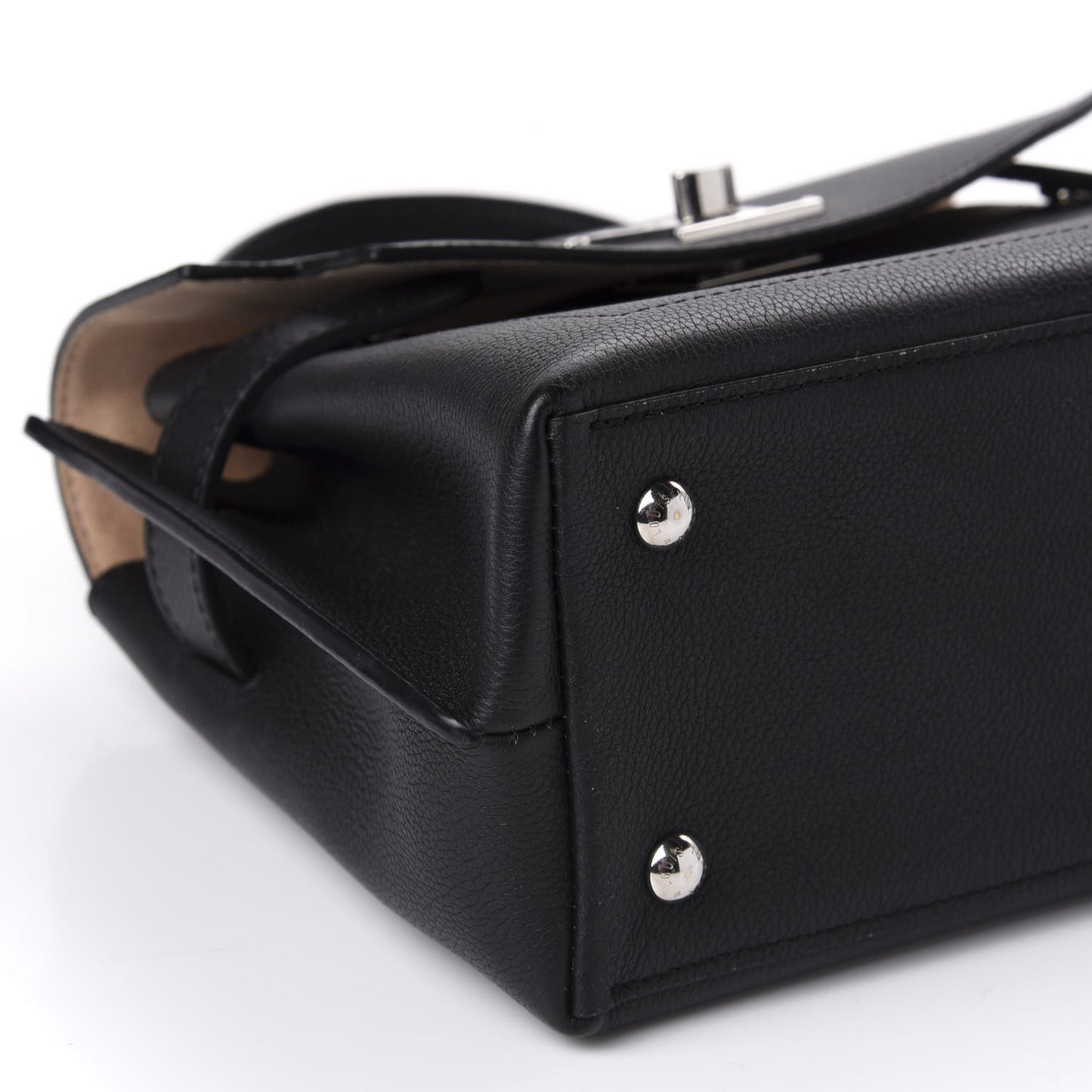 Calfskin Lockme Ever BB Black