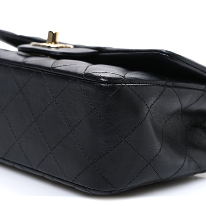 Chanel Lambskin Quilted Mini Rectangular Flap Black 10 of 10