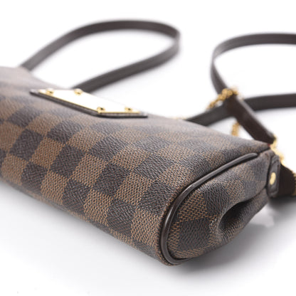 Louis Vuitton Damier Ebene Eva Clutch 6 of 12
