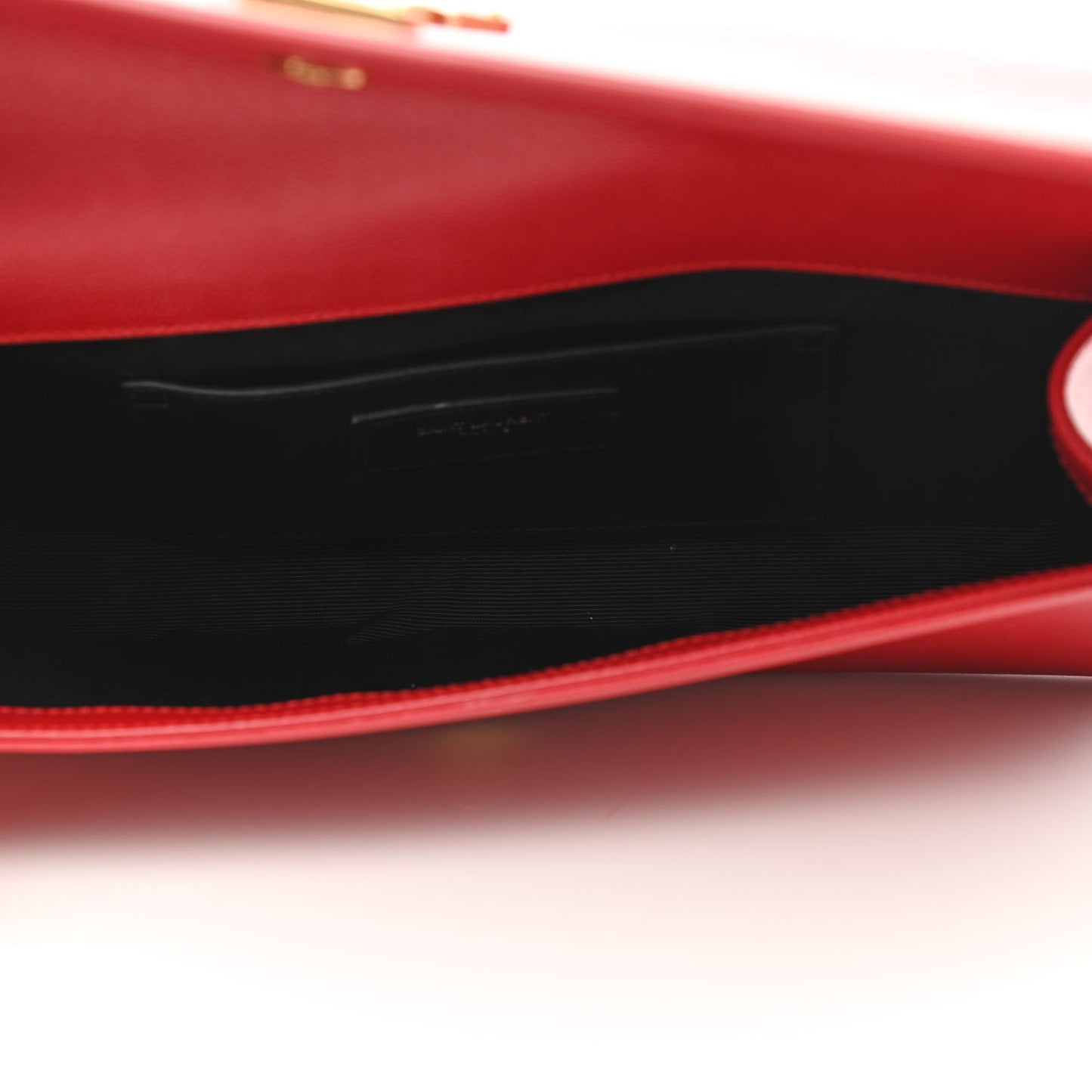 Grain De Poudre Classic Monogram Cassandre Clutch New Red