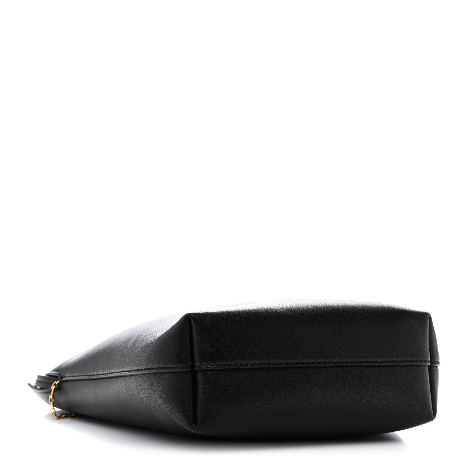 Saint Laurent Lambskin Pochon Shoulder Bag Black 4 of 10