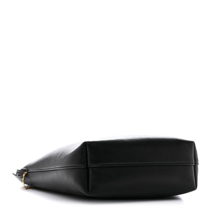 Saint Laurent Lambskin Pochon Shoulder Bag Black 4 of 10