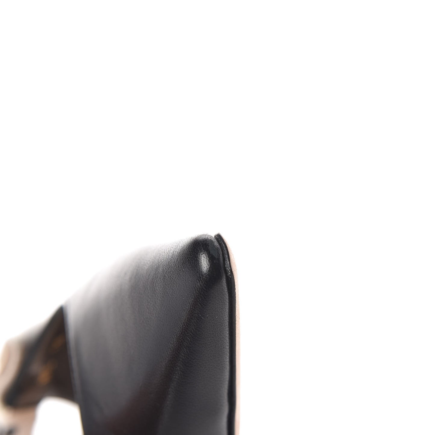 Lambskin Ribbon J'Adior Slingback Ballet Flats 37.5 Black