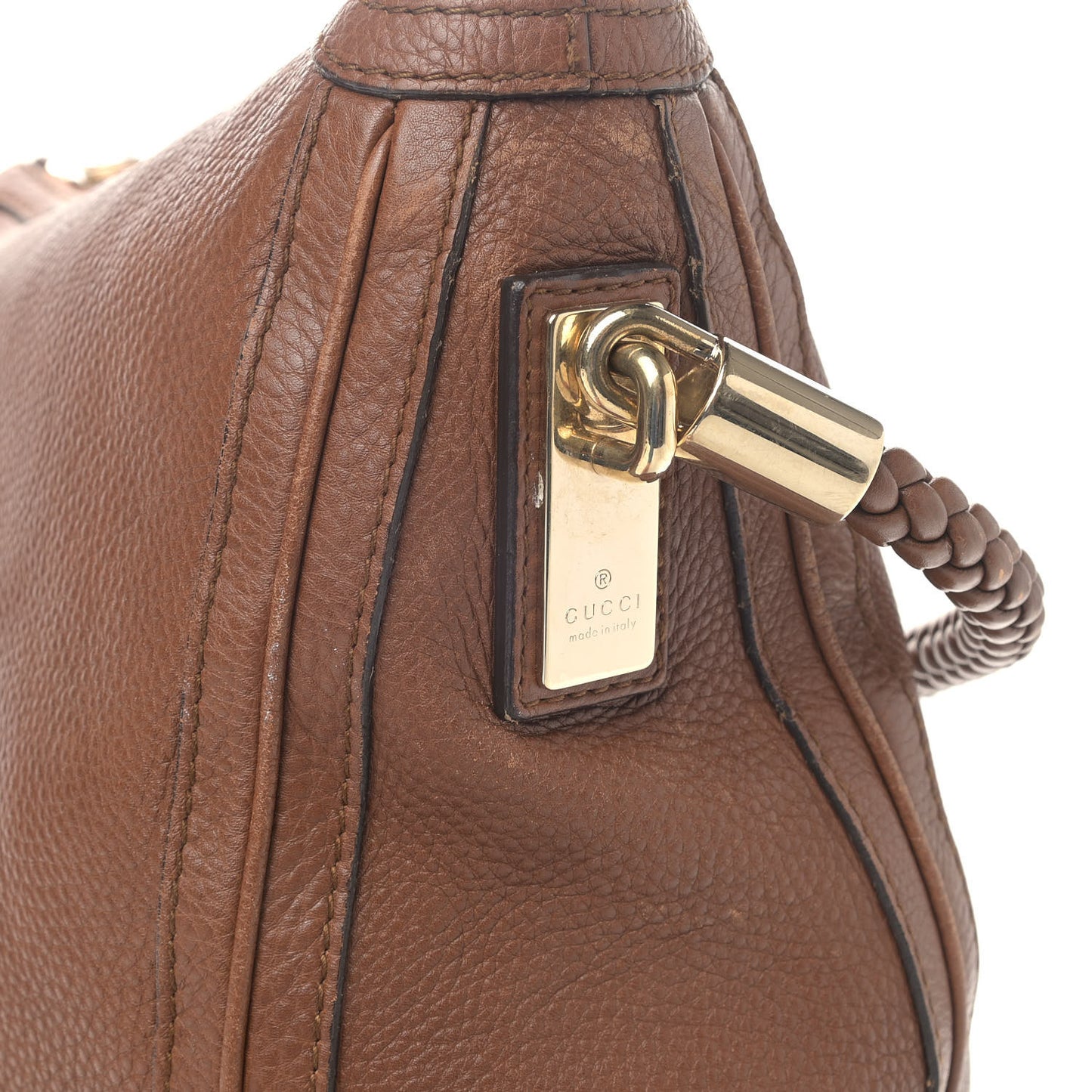 Pebbled Calfskin Large Bella Hobo Cuir