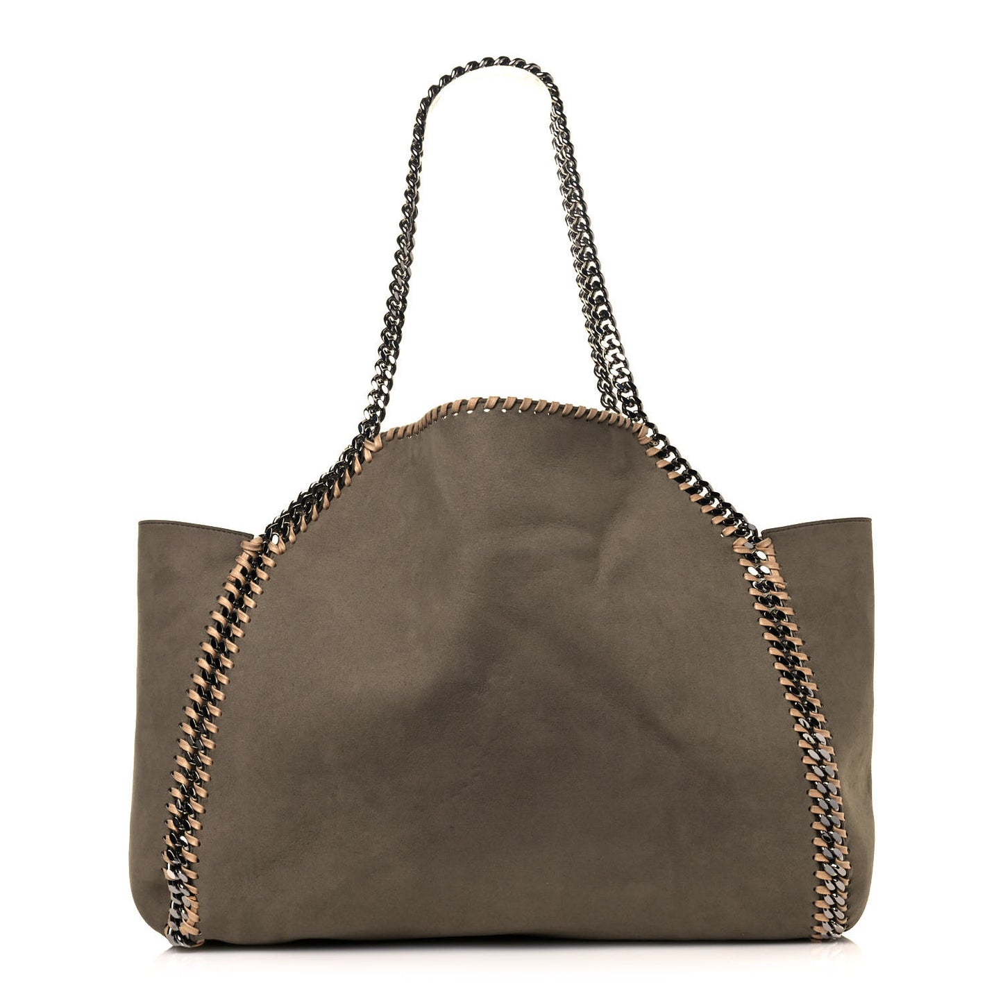 Shaggy Deer Falabella Reversible Tote Clotted Cream