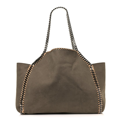 Stella McCartney Shaggy Deer Falabella Reversible Tote Clotted Cream 11 of 19