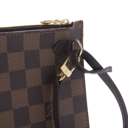 Louis Vuitton Damier Ebene Neverfull MM GM Pochette 9 of 9