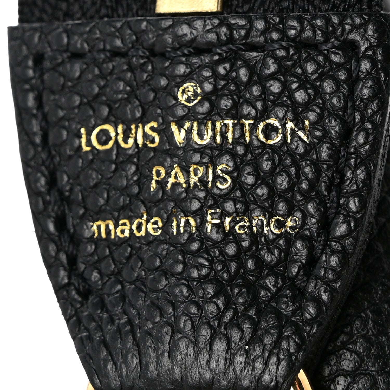 Louis Vuitton Empreinte Monogram Giant Mini Pochette Accessories Black 6 of 6