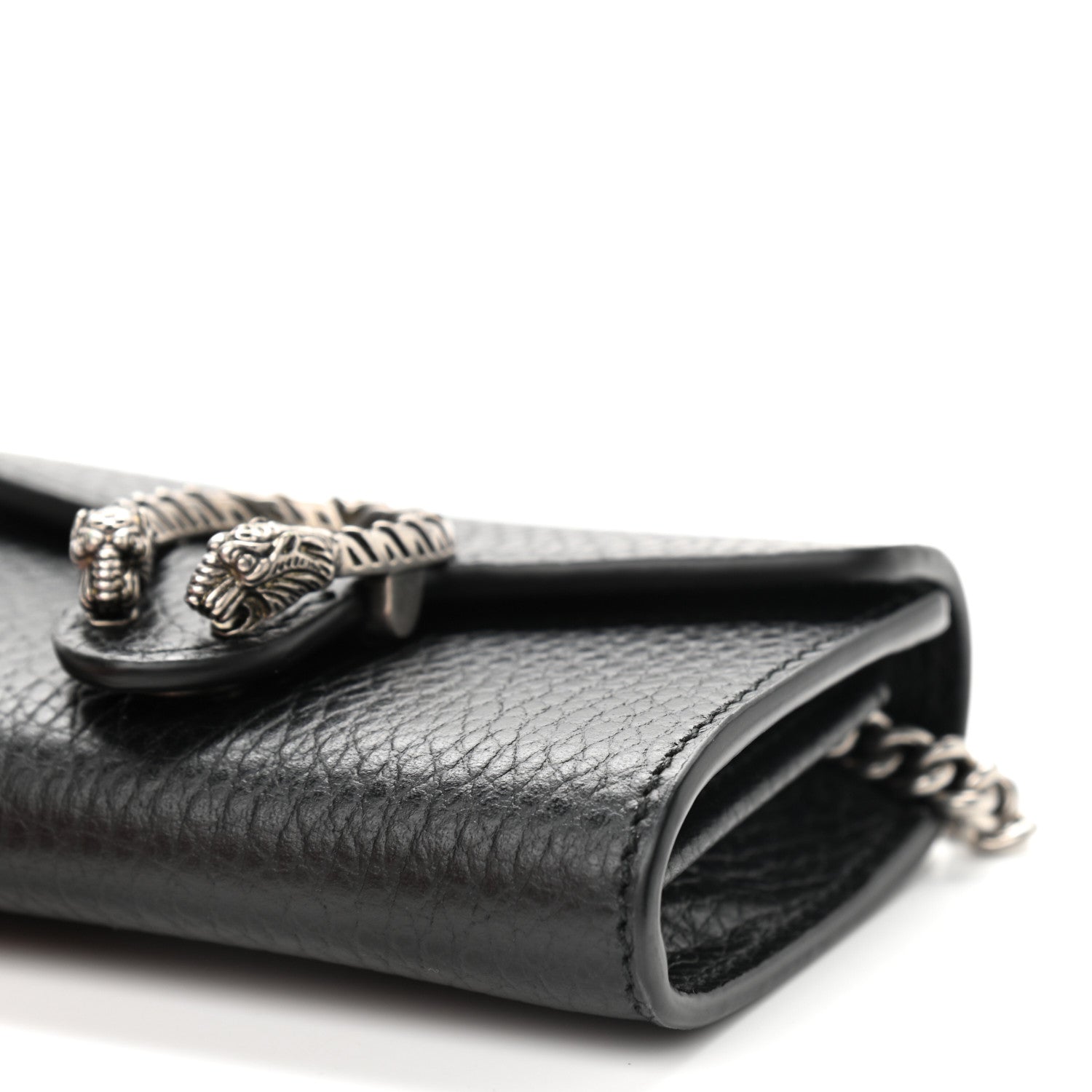 Gucci Calfskin Dionysus Coin Purse Black 8 of 8