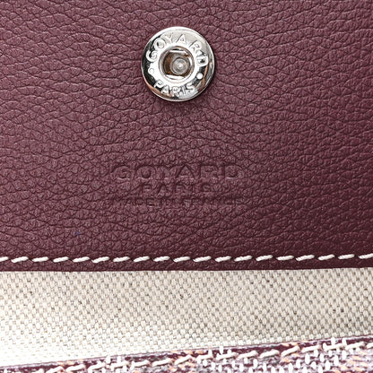 Goyard Goyardine Boheme Hobo Burgundy 7 of 11