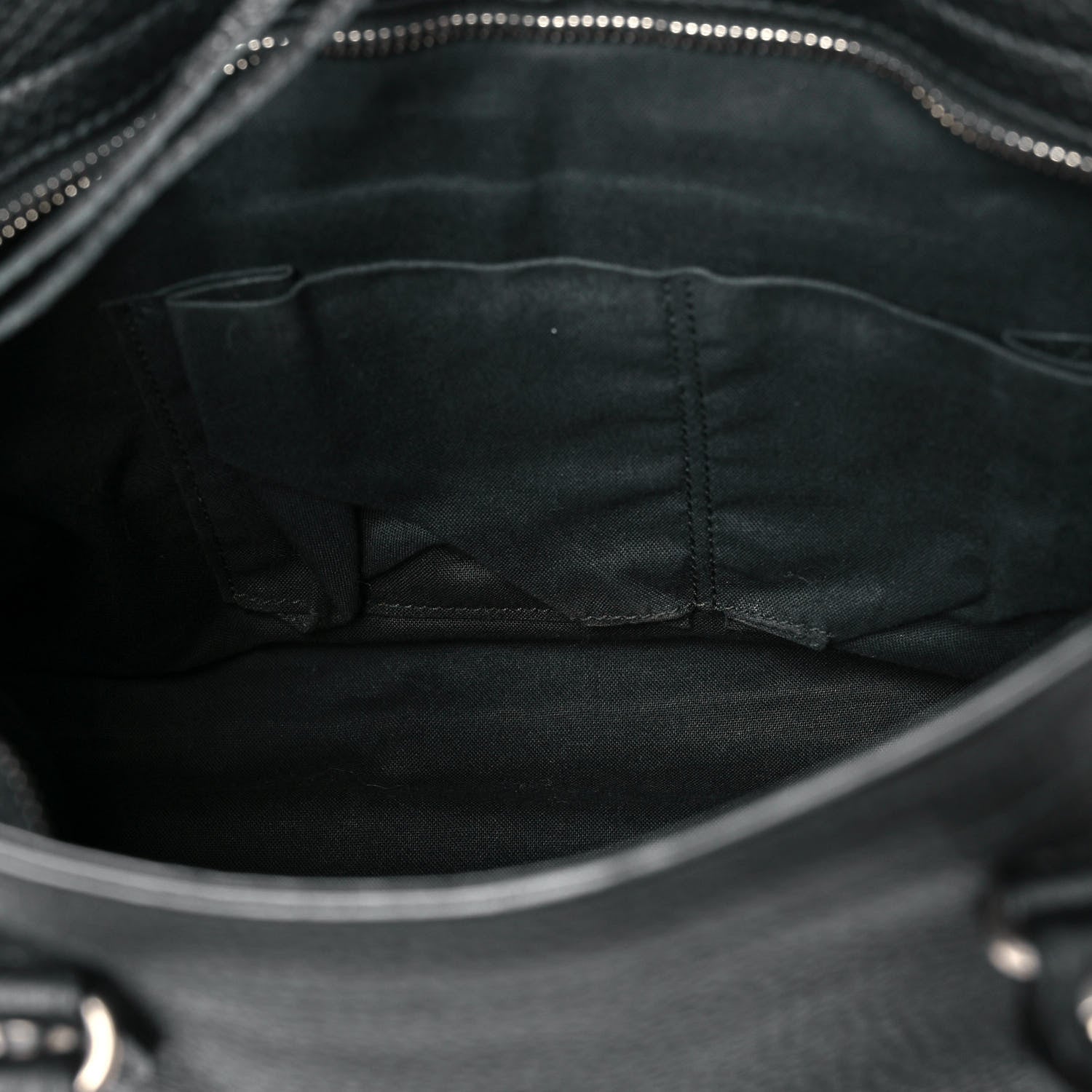 Balenciaga Vibrato Calfskin Classic Silver Hardware S City Black 11 of 11