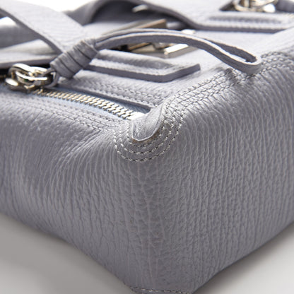 3.1 Phillip Lim 3.1 Textured Calfskin Mini Pashli Satchel Lilac 5 of 8