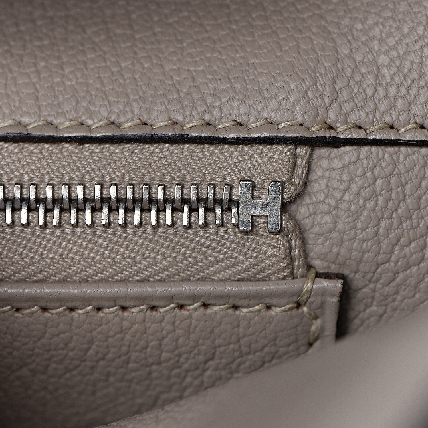 Hermes Togo Birkin 35 Gris Tourterelle 13 of 34