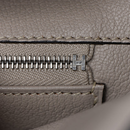 Hermes Togo Birkin 35 Gris Tourterelle 13 of 34