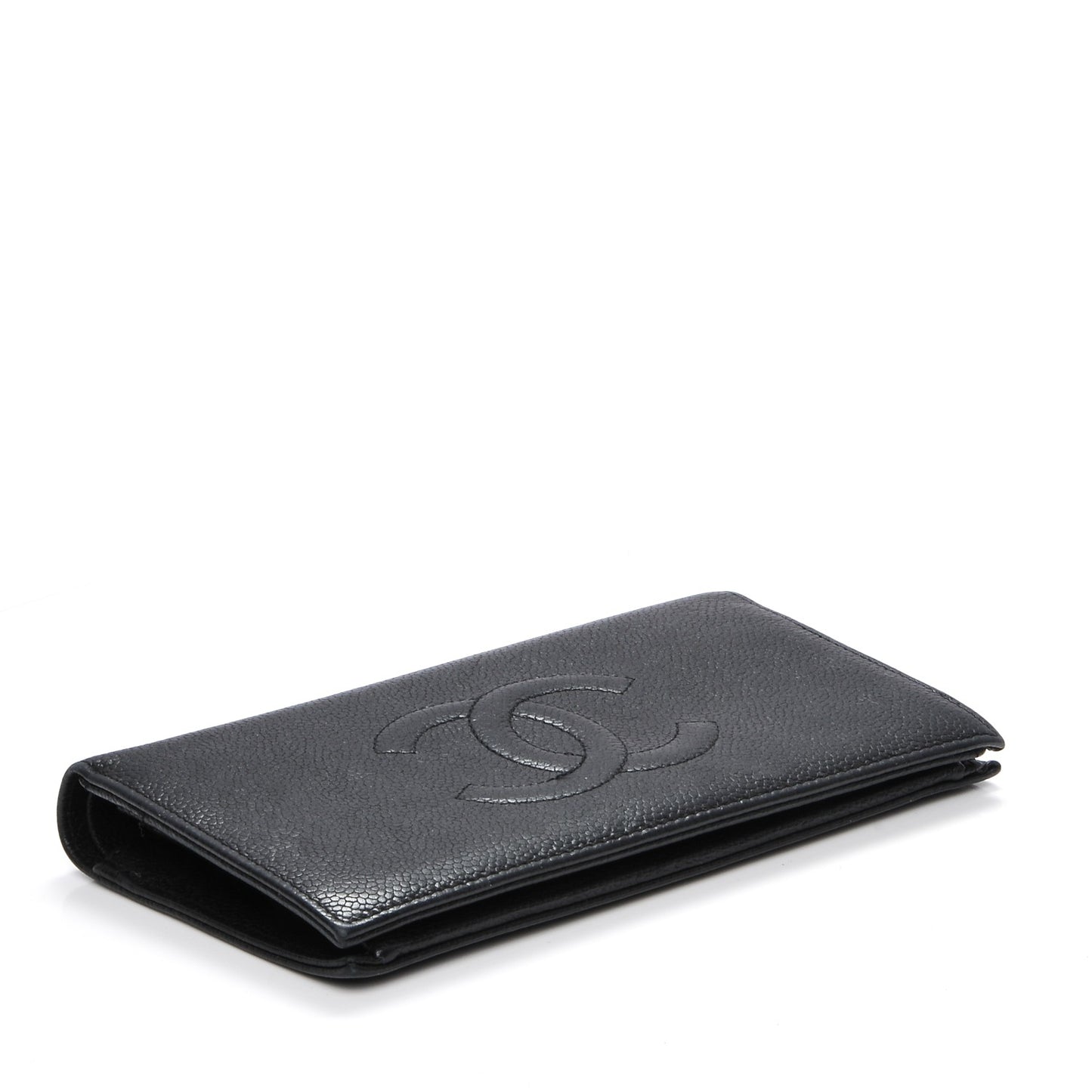 Caviar Timeless CC Yen Wallet Black