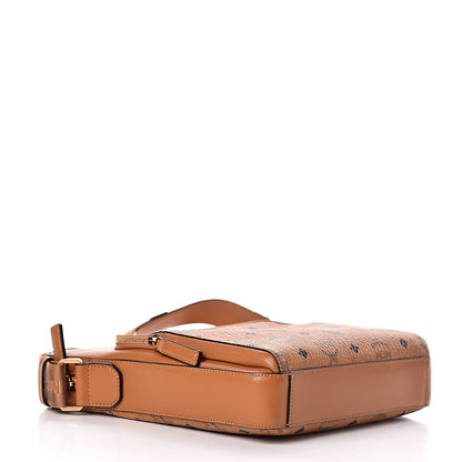 MCM Calfskin Visetos Ottomar Messenger Cognac 4 of 11