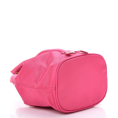 Prada Tessuto Nylon Wristlet Duffel Tote Fuxia 5 of 10