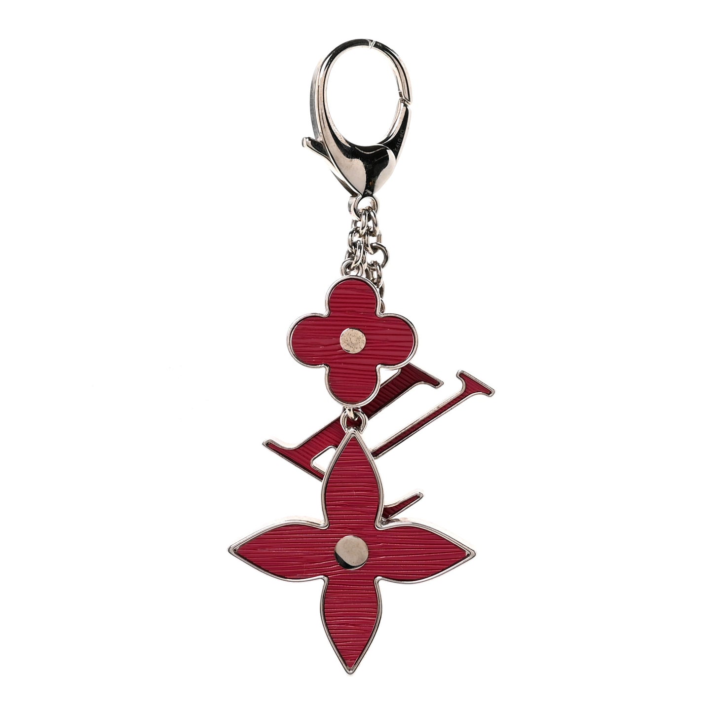 Fleur d Epi Bag Charm Fuchsia