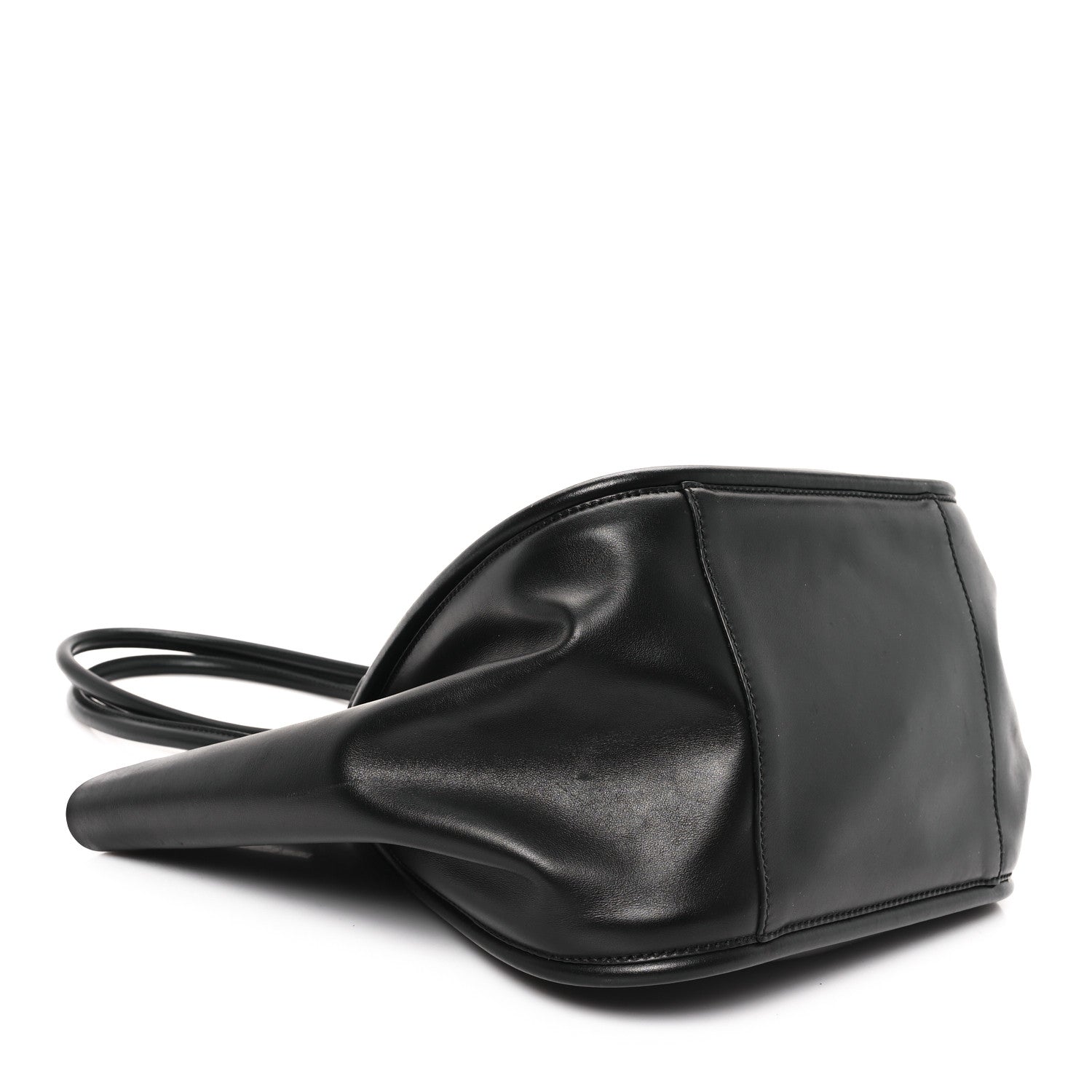 Proenza Schouler Calfskin Large Ruched Tote Black 5 of 12
