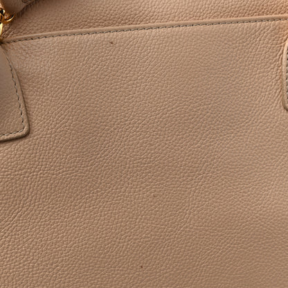 Chanel Calfskin Cerf Executive Shopper Tote Beige 17 of 19
