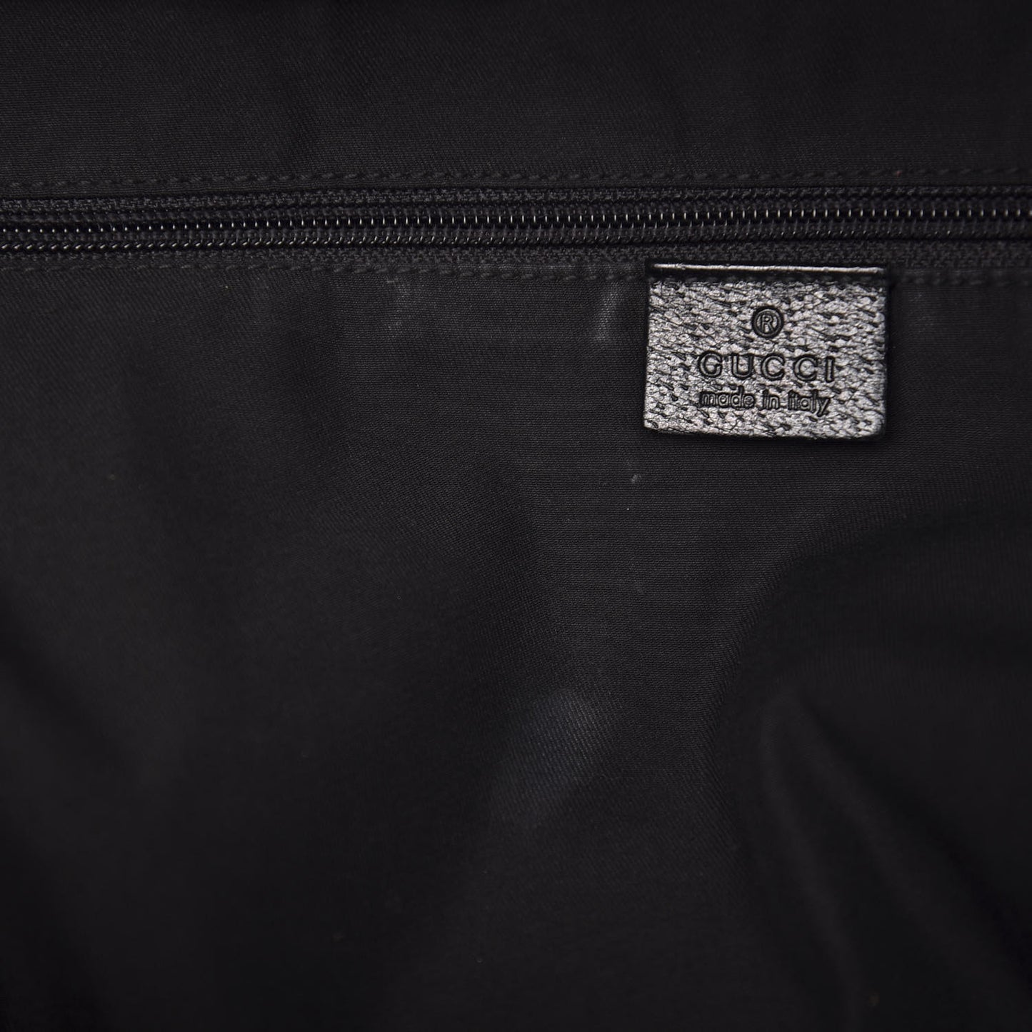 GG Monogram Web Medium Collapsible Carry On Duffle Black