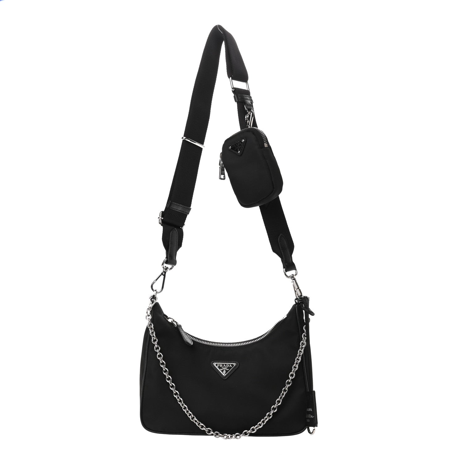 Prada Nylon Re-Edition 2005 Shoulder Bag Black 1 of 9