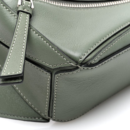 Loewe Calfskin Mini Puzzle Bumbag Dark Sage 7 of 8