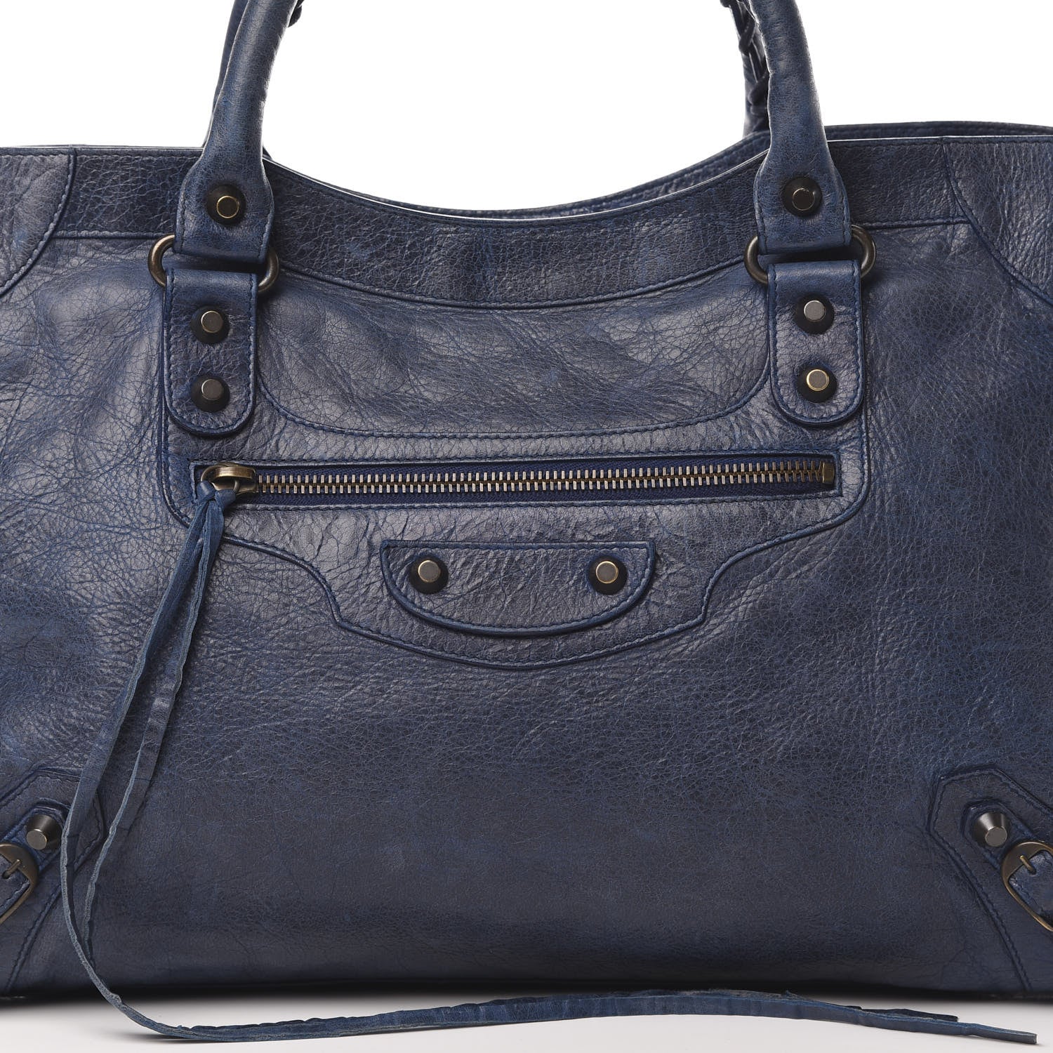 Balenciaga Agneau Classic Hardware City Bleu Roi 8 of 10
