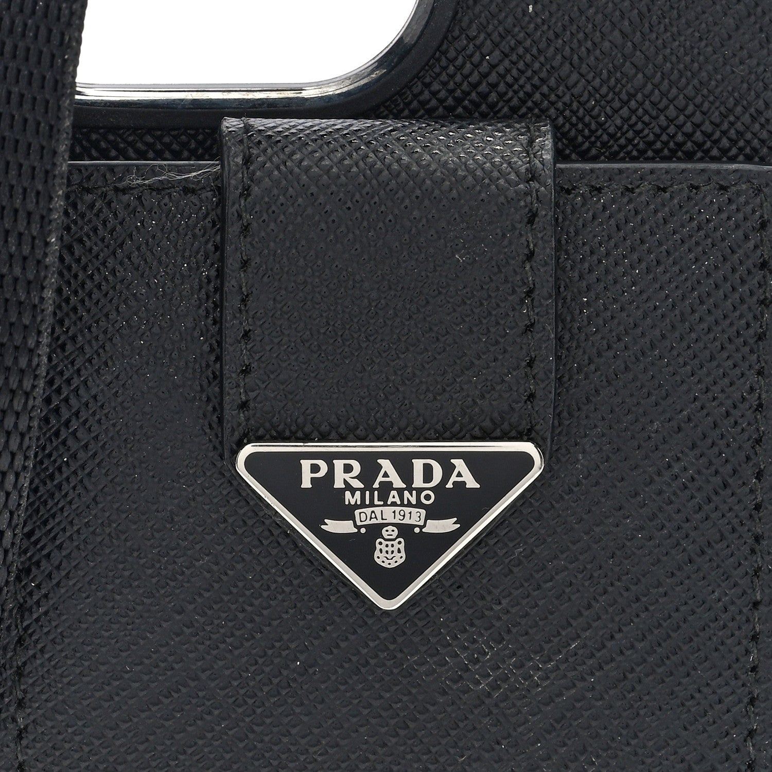 Prada Saffiano iPhone 16 Pro Max Case With Strap Black 7 of 7