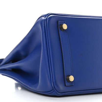 Hermes Swift Birkin 25 Bleu Electrique 9 of 11