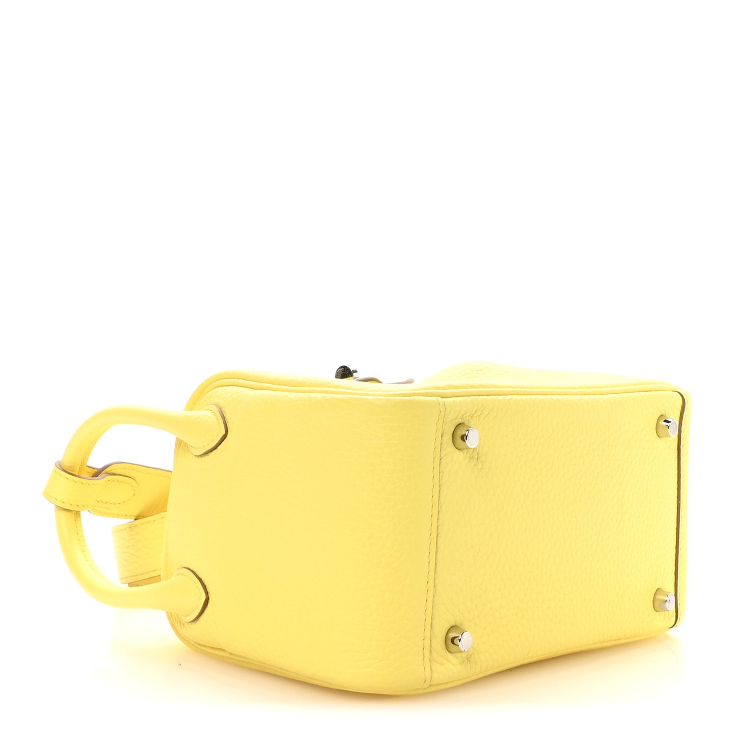Taurillon Clemence Mini Lindy 20 Limoncello