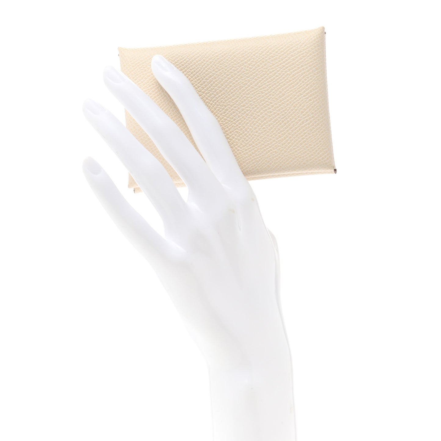 Epsom Calvi Duo Card Case Craie