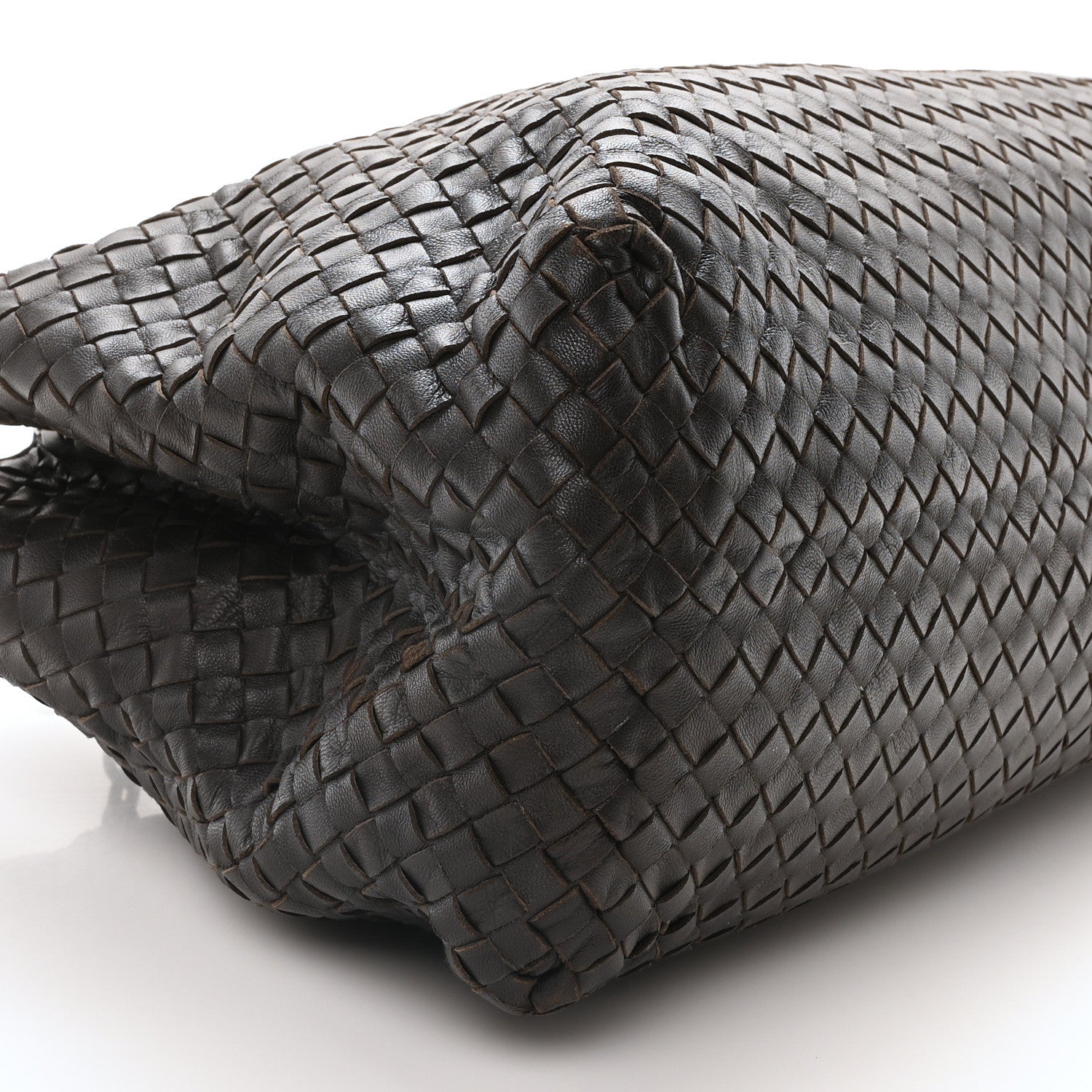 Bottega Veneta Nappa Intrecciato Classic Chain Strap Tote Ebano 9 of 10